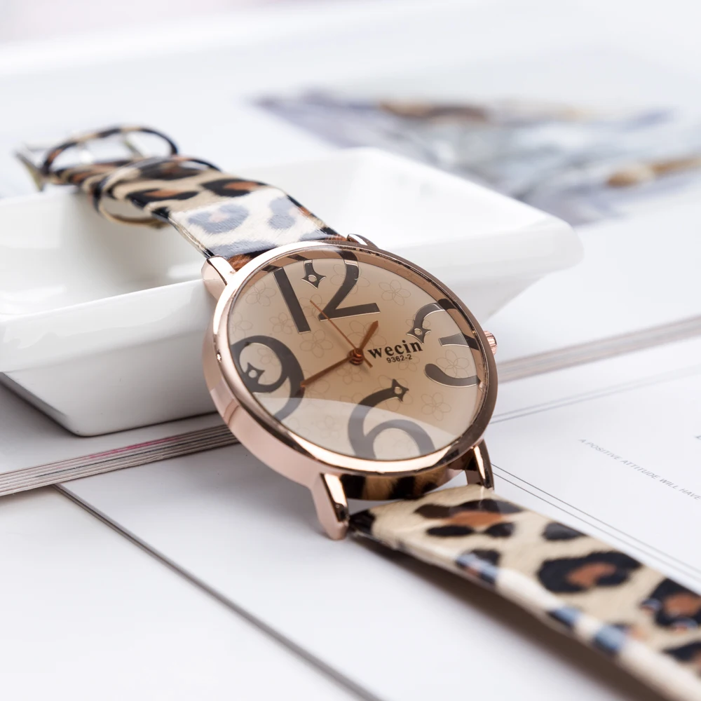 Reloj Mujer 2018 наручные часы Для женщин Мода Женева Leopard силиконовые желе гель