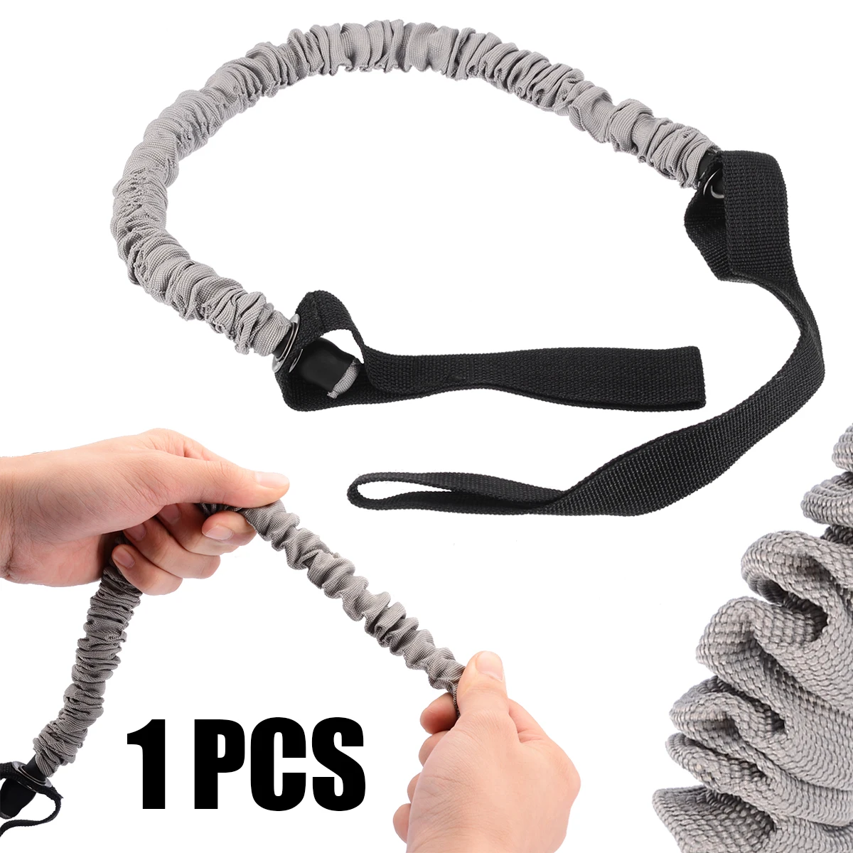 1Pcs Resistance Bands Pull Rope For AB Roller Waist Abdominal Slimming Equipment Gym Fitness Stretch Belt Rope