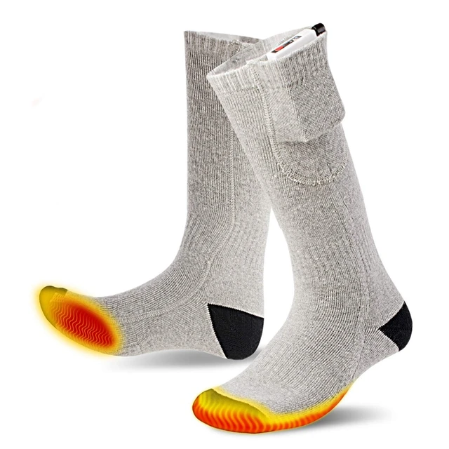 US $26.01 Battery Heated Socks Best Rechargeable Battery Operated Electric Socks Unisex Foot Warmers Thermal 
