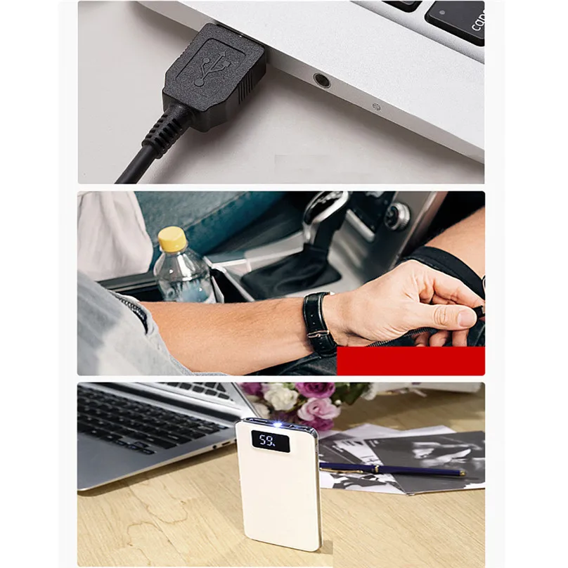 2019 NEW 50000LM Flashlights T6 Tactical Military LED Bicycle Light Flashlight 18650 Torch Direct charge 5-Mode bike Light #4M19 (6)