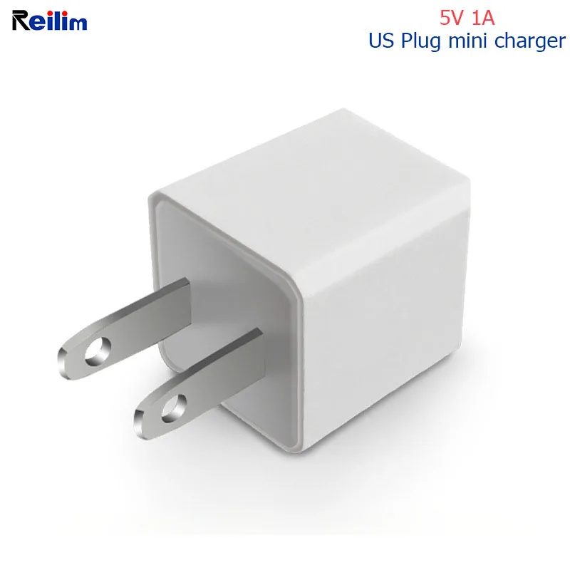 

Reilim 5V1A mini mobile phone charger UL certified fast charging head adapter high quality USB charging adapter for iphone
