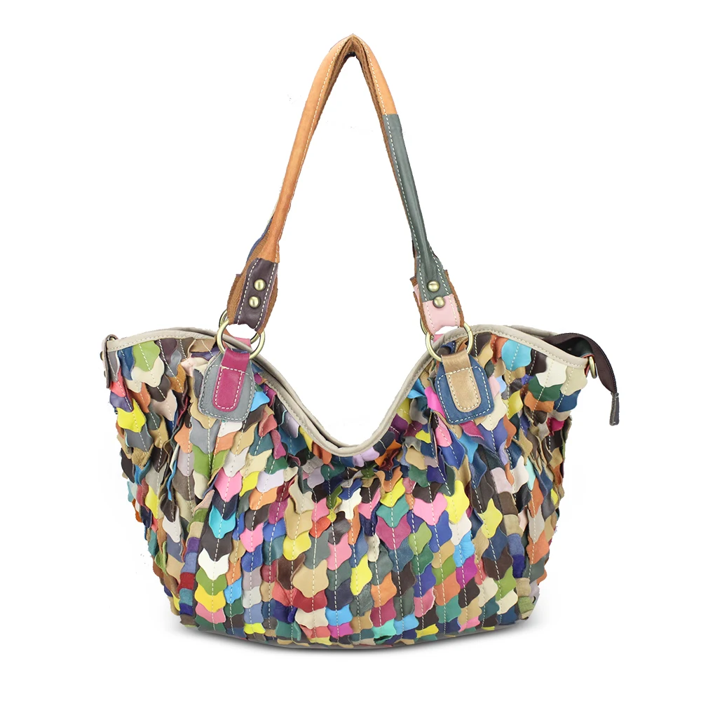 

New Hand-held Leather Cattle Leather Single Shoulder Euro-American Oblique Crossing Trend Bag
