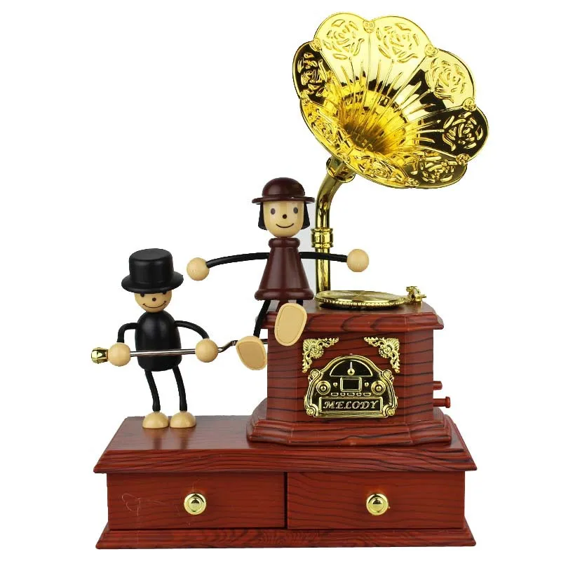 Toy Musical Instrument Best birthday gift lovely doll toys Gramophone music box toysin Toy
