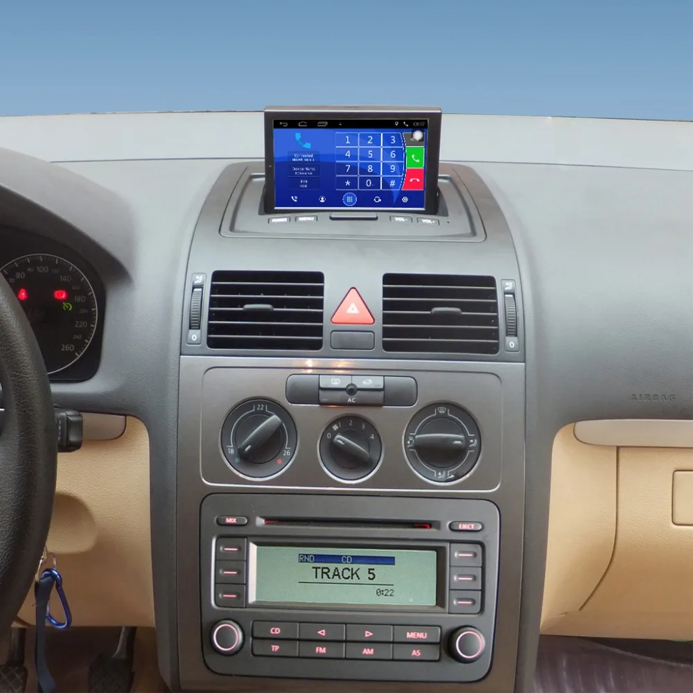 

Upgraded Original Android Car multimedia Player Car GPS Navigation for Volkswagen VW Touran Support WiFi Bluetooth