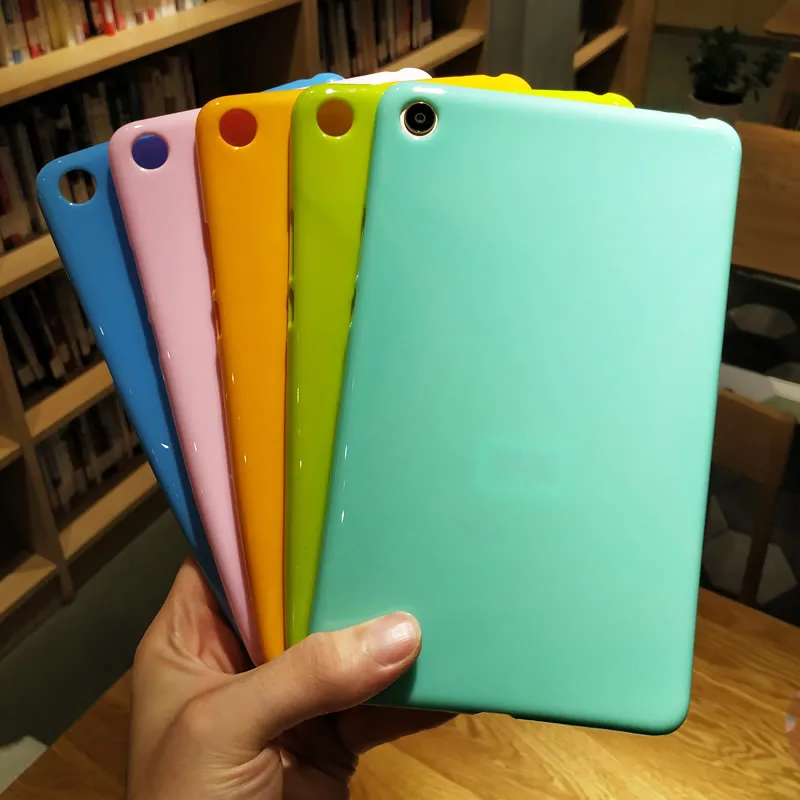 

Colorful Pudding Case For Xiaomi Mi Pad 4 Plus PC Tablet 10.1" case Soft Silicone TPU Back Cover Case Protective skin shell