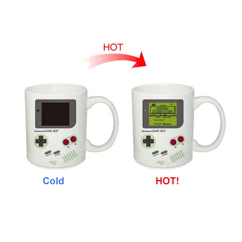 Creative Game Machine Magic Mug Temperature Color Changing Chameleon Cups Heat Sensitive Cup Coffee Tea Milk Mug For Gifts|Mugs| - AliExpress