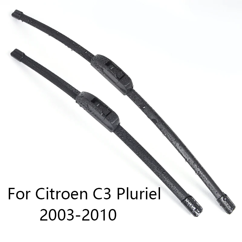 Стеклоочистителей лобового стекла автомобиля для Citroen C3 форма 2003 2004 2005 2006 2007 2008 2009 2010 автомобильный стеклоочиститель Резина