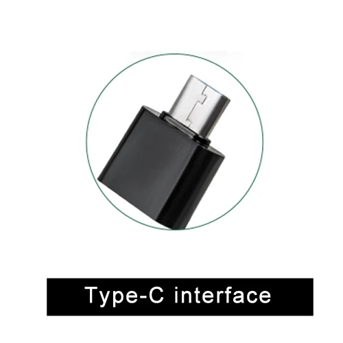 Type-C interface 4 Вт мини USB диско-светильник волшебный Dj светильник сценический светильник ing эффект светильник Micro usb тип-c Ios Хрустальный диско-шар звук вечерние светильник s - Цвет: Type-C interface