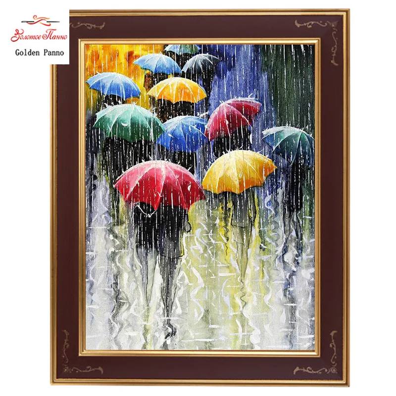 Needlework 5d diy square full drill diamond painting cross stitch