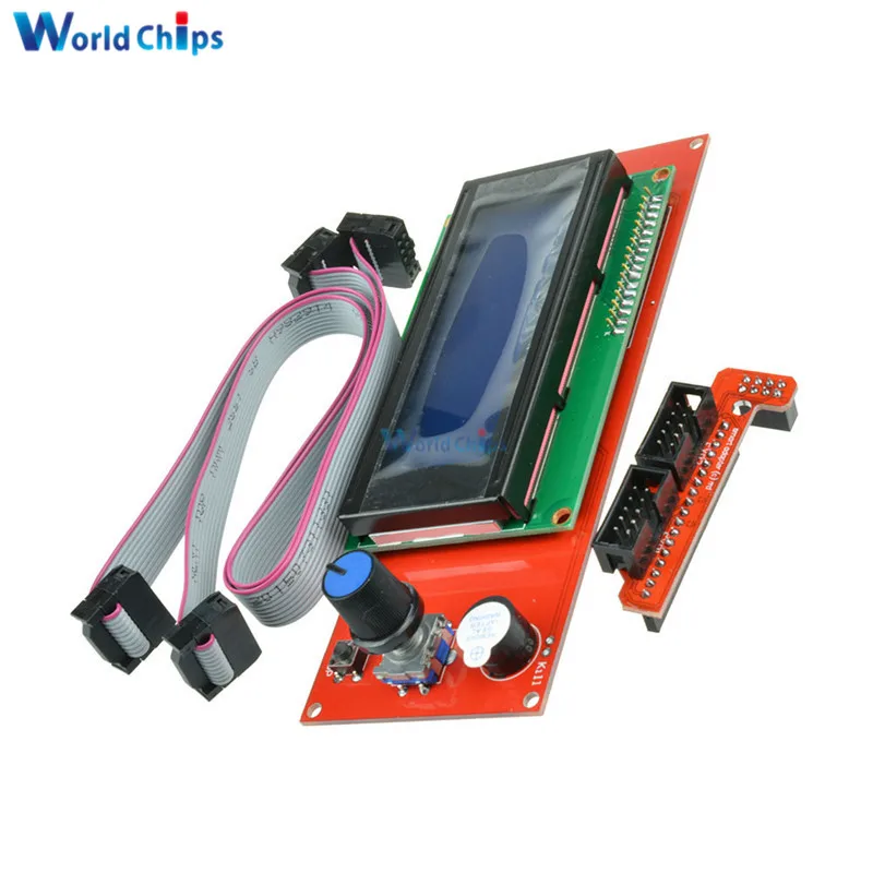 Комплект для 3D принтера Reprap Smart Control ler Display Ramps 1 4 2004 LCD дисплей контроль|ramps 1.4|controle