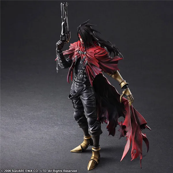 Final Fantasy 7 Vincent Valentine фигурки для игры в искусство Dirge of Cerberus BJD коллекционные игрушки 25 см