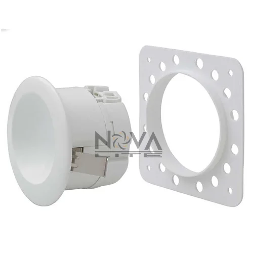 

3W 4pcs AC220 to AC240V Input LED Recessed Ovo Step Light 2700K Hollow Concrete Wall Embedded Lighting