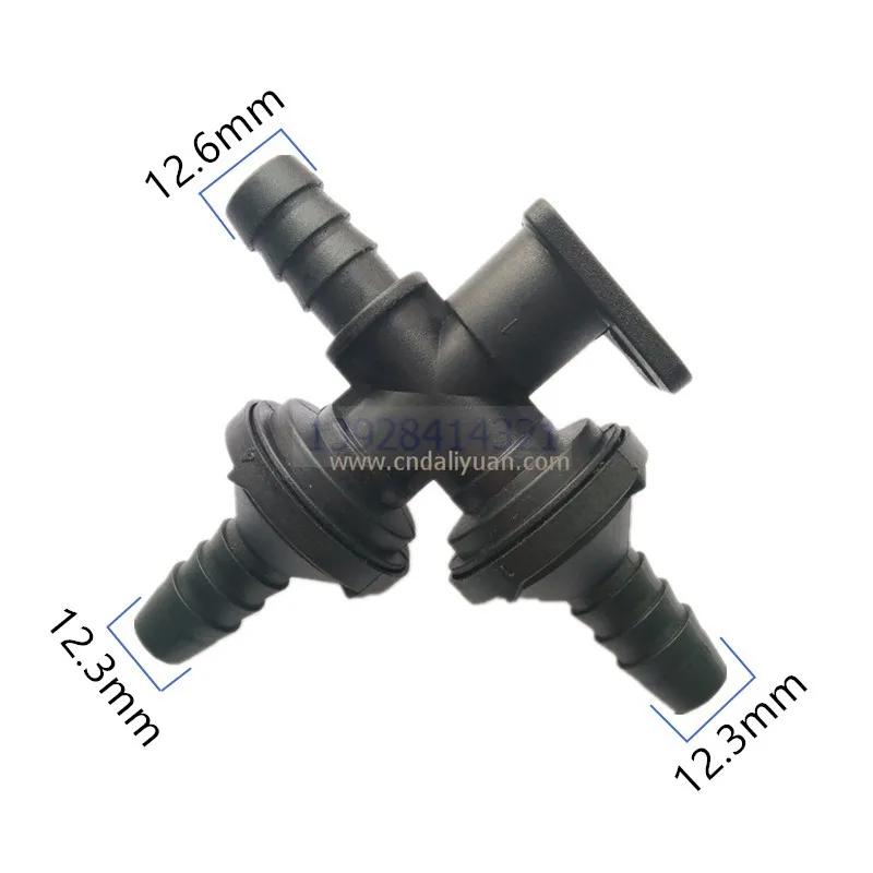 Высокое качество ID10 пластиковый односторонний клапан невозвратный клапан одноходовой клапан воздушный насос вакуумный обратный клапан Специальный для BYD 1 шт
