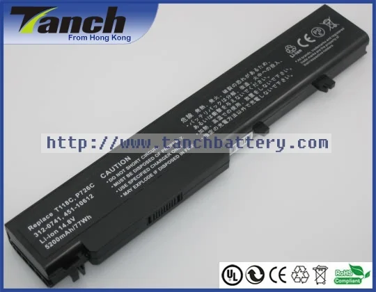 Аккумуляторы для ноутбуков DELL Vostro 1720 1710 T117C T118C P721C P726C 312 0740 P722C 0894 0741 14 8 в ячеек|battery
