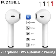 10 шт. Fu& y Bill Twins i7 bluetooth-гарнитура V4.2 стерео гарнитура наушники для всех Bluetooth функций смартфонов наушники