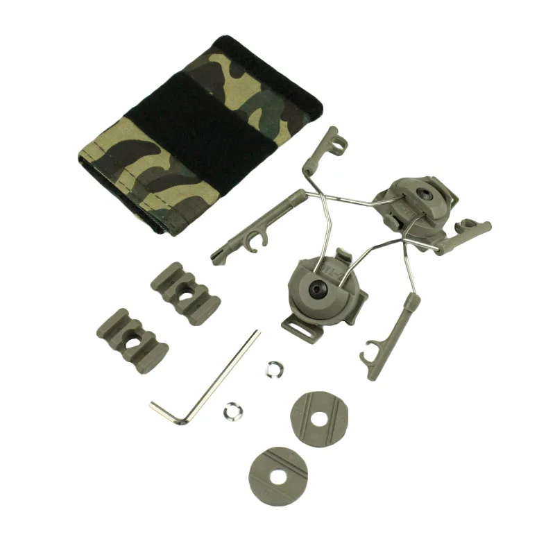 FAST Helmet accessories rail adapter headset holder Comtac Headset Ops