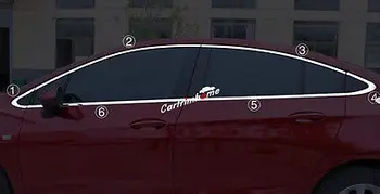 

Window full Complete Around Cover Trim 12pcs For Chevrolet Cruze Sedan 2017
