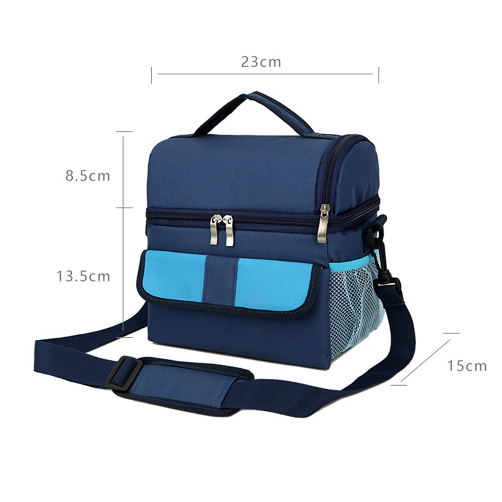 Двойной Слои Термальность сумка Mochila Termica детские бутылочки Детские Еда Водонепроницаемый мешок для бутылки Многофункциональный изоляции груди сумки