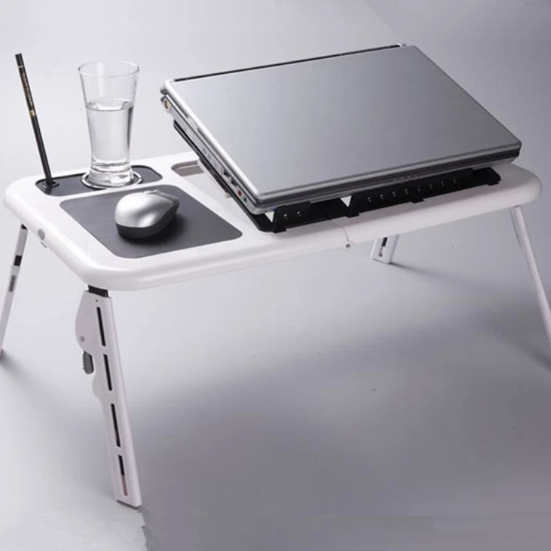 83089 multifunction portable folding bed laptop fan cooler lazy