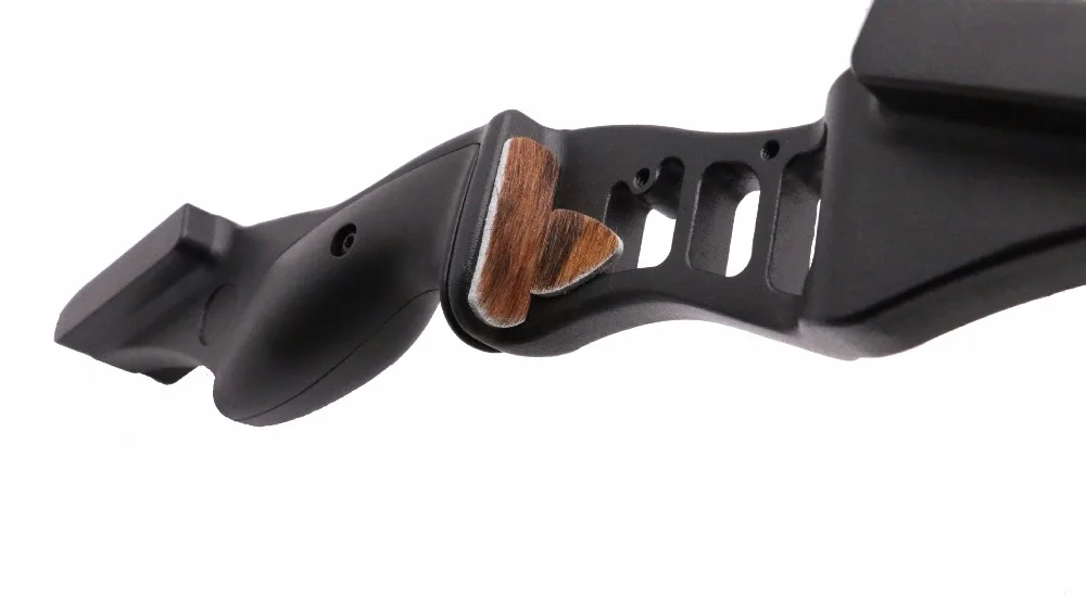 1pcs Leather Arrow Rest Slient Plate Traditional Recurve Bow Longbow