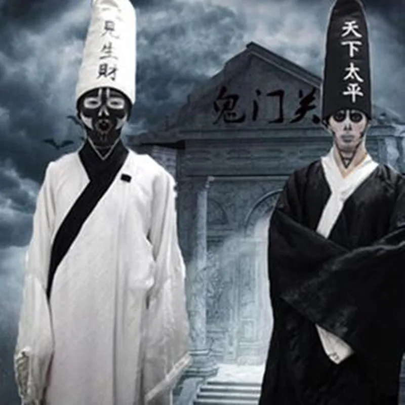 Wudang Taoist& Zombie халат Китайский Призрак Одежда Maoshan Daoshi Lin Zhengying фильм ловля призрак сценический костюм для косплея