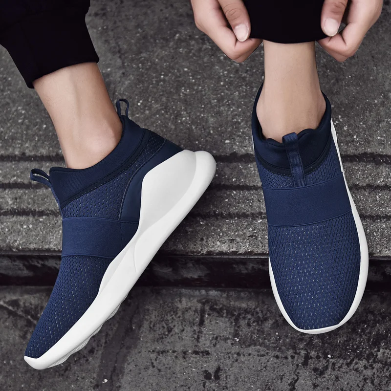 

BVNOBET Breathable Casual Shoes For Men Lightweight Walking Brand Sneakers Outdoor Summer Comfort Flat Men Shoes Baskets Homme