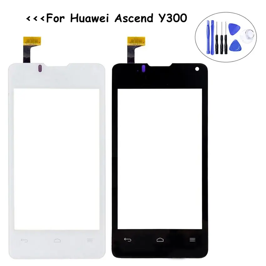 

100% Tested High Quality Replacement Touch Panel Display For Huawei Ascend Y300 U8833 T8833 Touch Screen Glass LCD Digitizer