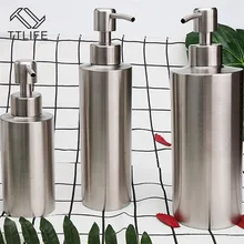 TTLIFE 304 дозатор мыла из нержавеющей стали для кухонной раковины, кран для ванной комнаты, ящик для шампуня, контейнер для мыла на бортике, бутылка для моющего средства