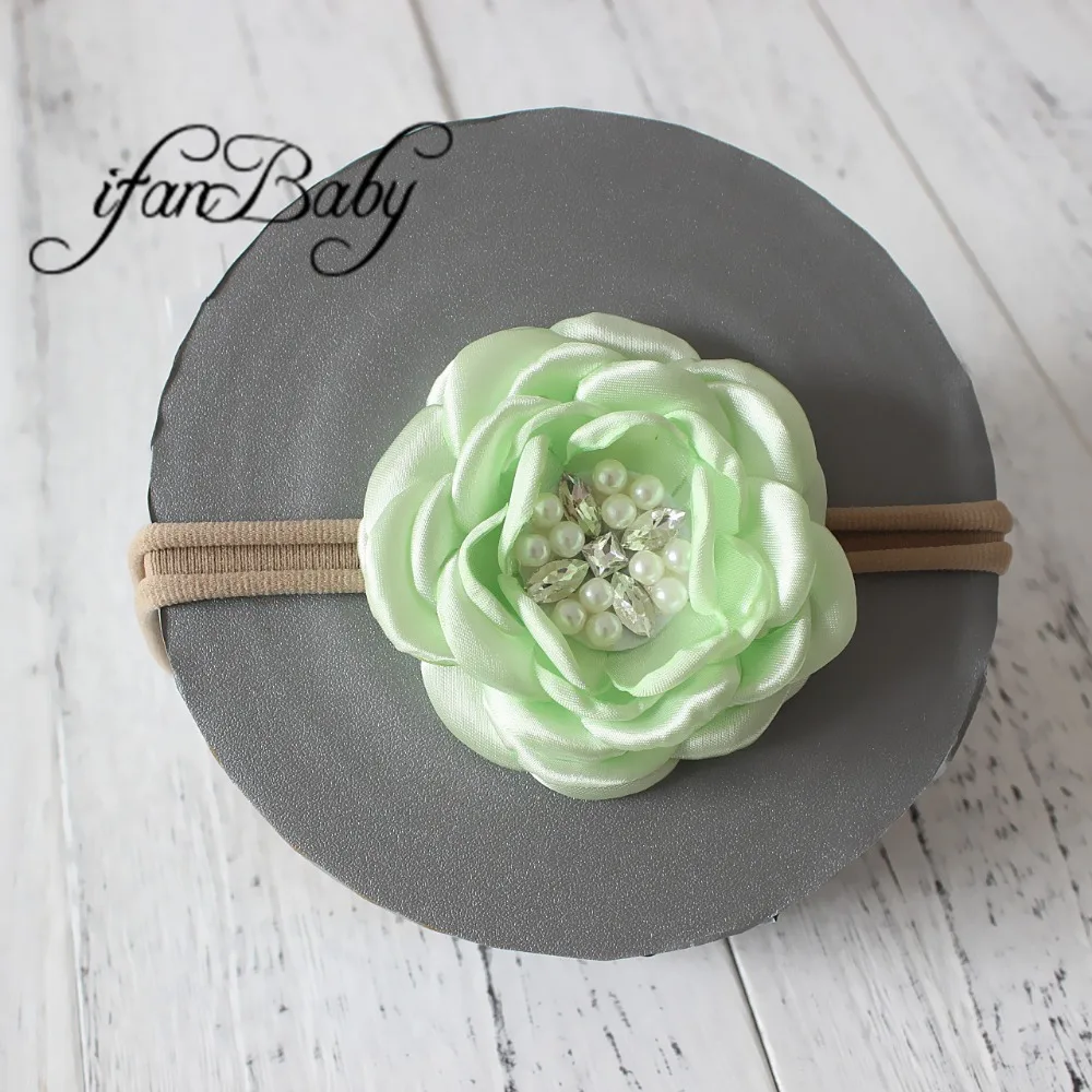 nylon fabric flower headband 22