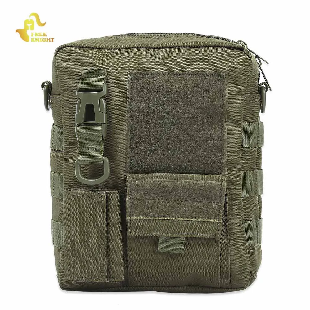 10L Nylon Tactical Molle Pouch Portable Waterproof Military Single