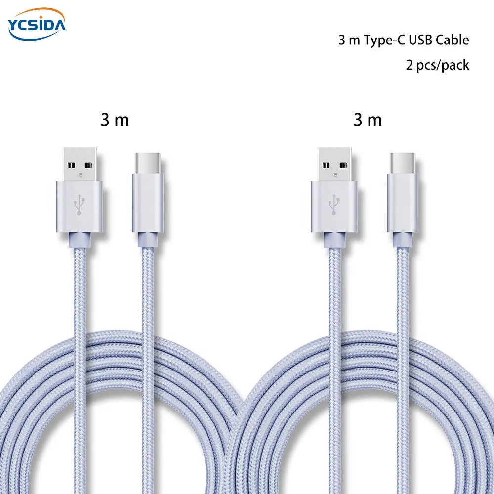 2pcs 3m type c slivery