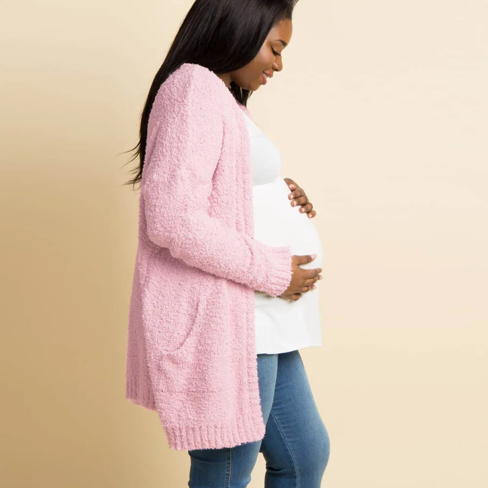 Пальто для беременных женщин, для беременных, для кормящих, плюшевое пальто, верхняя одежда, зимняя, длинный рукав, карман, для беременных, кардиган, куртка, плюс размер 1080