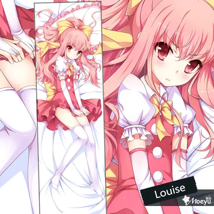 

Anime The Familiar of Zero Louise Hugging Sexy Hugging Body Pillow Case Cover Long Adult Otaku Pillowcase 35*55/160*50cm
