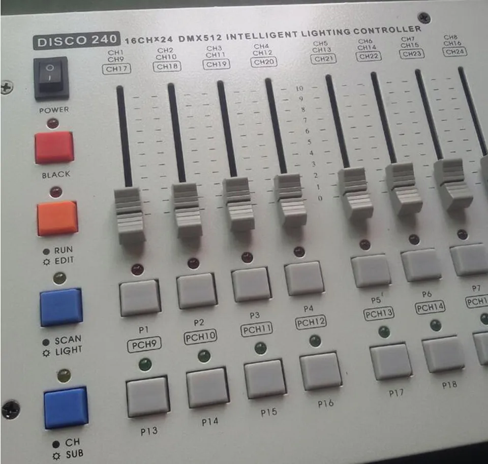 Оборудование для освещения DJ Pilot 2000 DMX компьютерный контроллер дискотеки 240