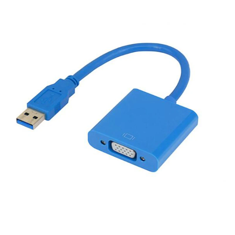 USB 3,0 к VGA Мульти дисплей адаптер конвертер внешняя видео Графическая карта