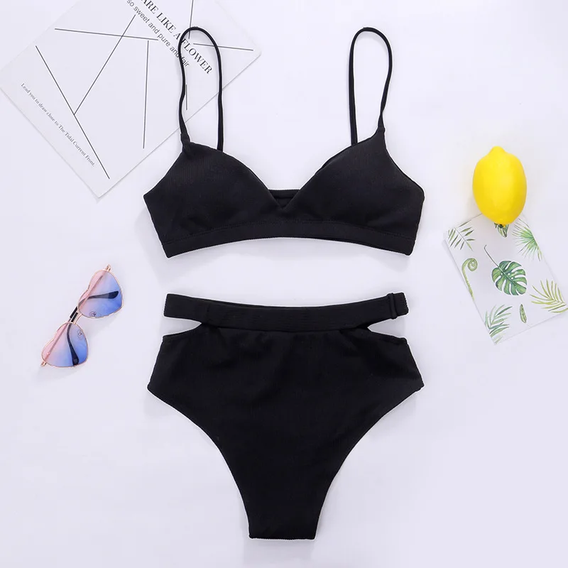 

Wasteheart Summer Sexy Bikini Sets Women Swimsuit Bikini Beach Style Swimwear Low Waist Bathing Suit Female Brazilian Biquini