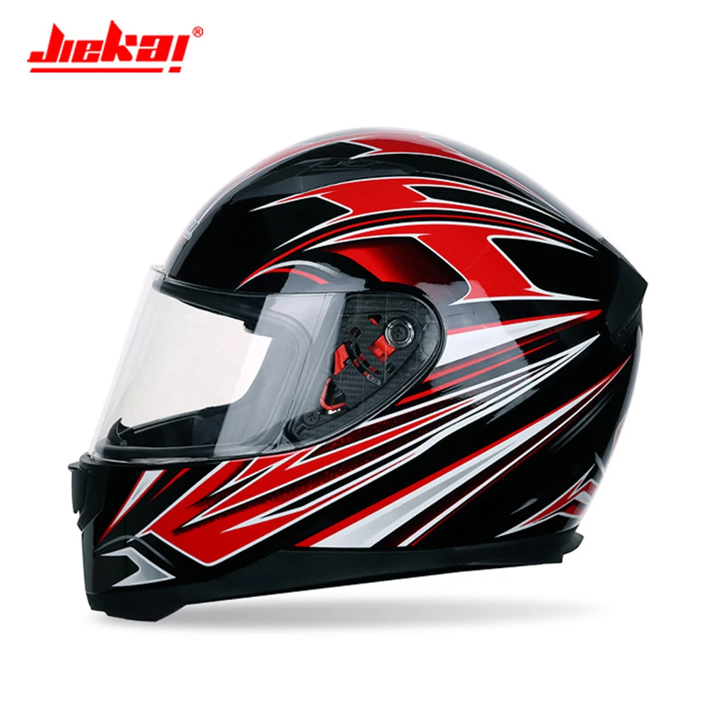 

JIEKAI Motocross Helmet Men Motorcycle Helmet Full Face Helmets Anti-fog Motocross Chopper Racing Filp Up Modular Riding Casco