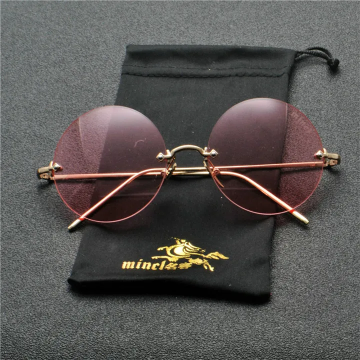 Мужские солнцезащитные очки больших размеров в стиле хип-хоп, модные градиентные солнцезащитные очки, женские прозрачные очки, женские солнцезащитные очки в стиле панк UV400NX - Цвет линз: pink