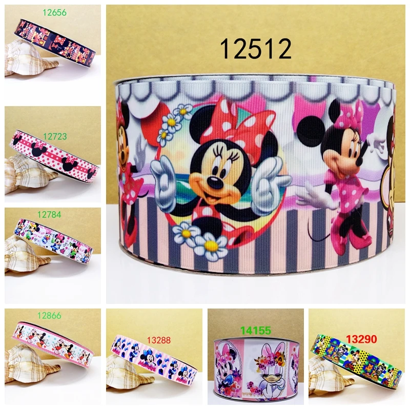 

Free shipping 2017 new arrival ribbons Hair Accessories ribbon 50 yards printed grosgrain ribbons 12512