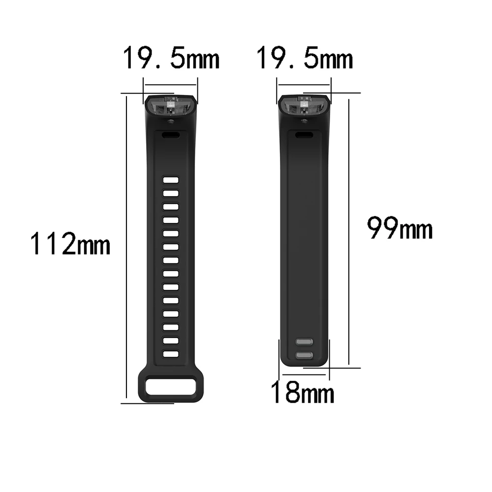for Huawei band 2 Pro Replacement Sport Silicone Watch Band Strap for Huawei band 2 Pro watch correa bracelet belt Accessories