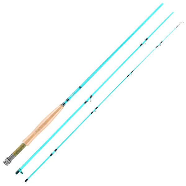 SeaKnight MAXWAY фея 3# покупать удочку 2,1 м 7FT 3 секции L Мощность MR действие угги углеродного пробки ручкой поток Fly рыболовные снасти - Цвет: Синий