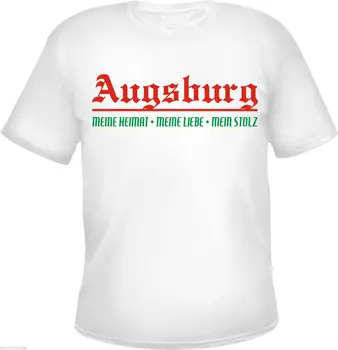 

AUGSBURG T-Shirt - My Home My Pride - White / Red / Green - ultras fans