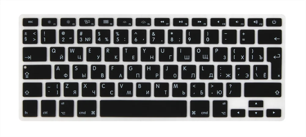 Русская евро Клавиатура для Mid 2009 2015 MacBook Pro 13 15 дюймов Retina/CD ROM A1502 A1425 A1278 A1398