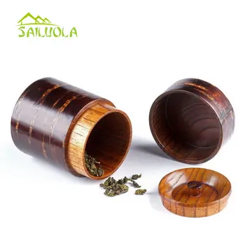 

Handmade Quality Wooden Tea Box Gift Packaging Wood Tea Box Health Care Tea Set