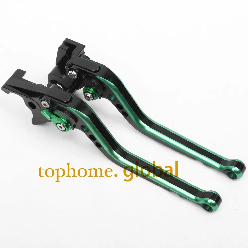 Для Kawasaki ZX10R 2004 2005 CNC длинные тормозные рычаги сцепления стандартный размер