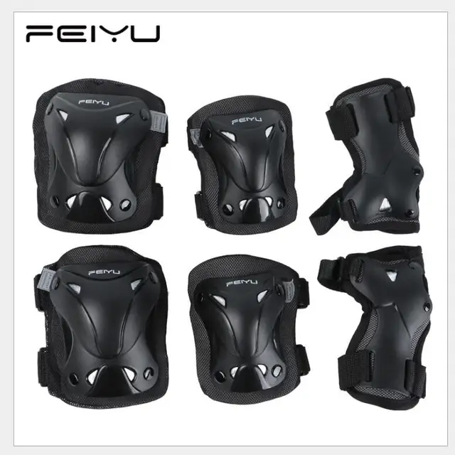 FEIYU Complete Skateboard Longboard Protective Pads Inline/Roller Skate
