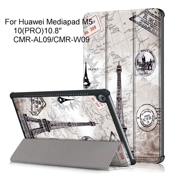 Чехол Funda для huawei mediapad M5 10,8 CMR-AL09/W09 чехол для планшета huawei mediapad M5 10(PRO) защитный чехол+ Бесплатный подарок - Цвет: HWM510 SY FGTD