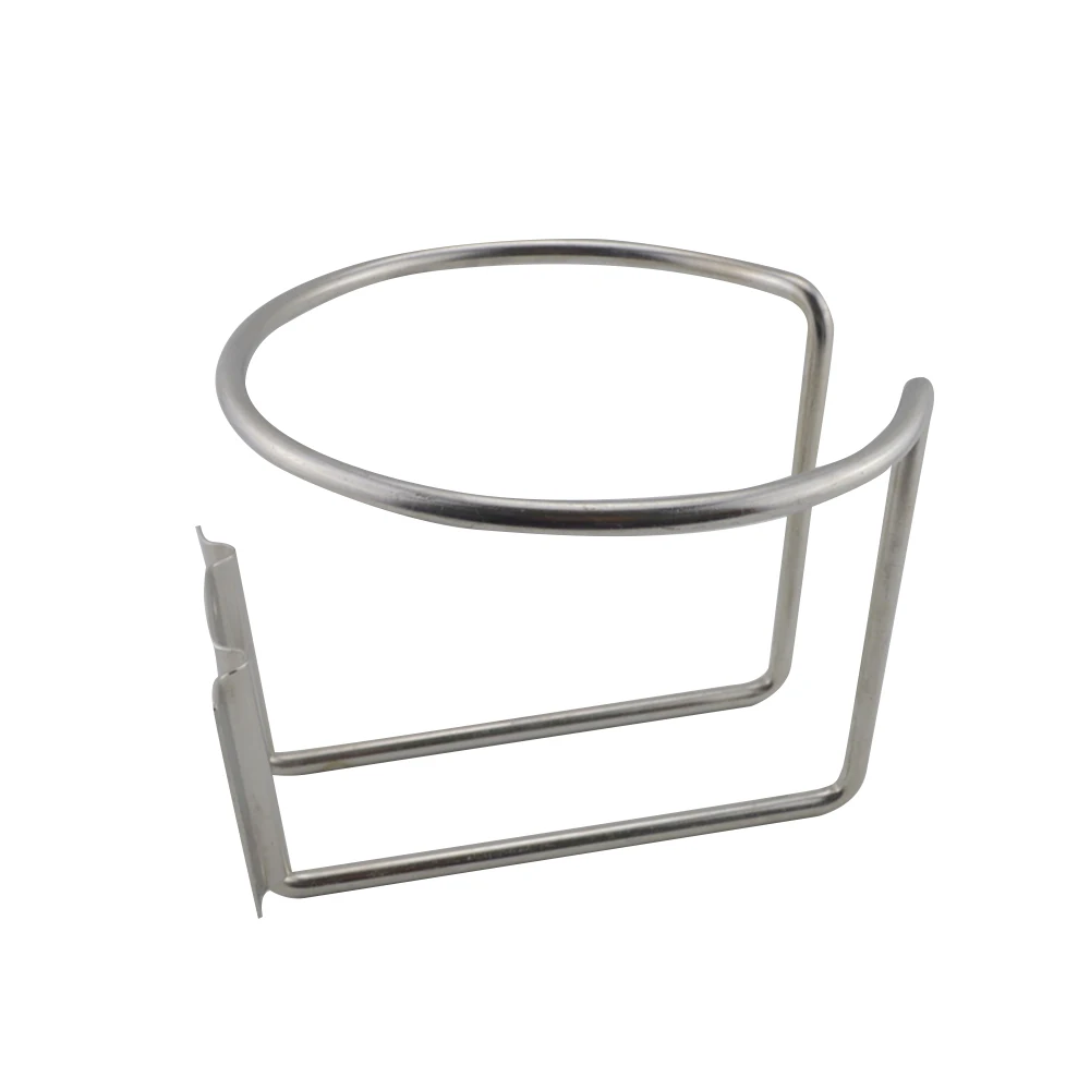 

New arrival Stainless Steel Car Ring Drinks Holder Door Mount Cup Holder Stand Car Accessories For Marine Boat Yacht Truck