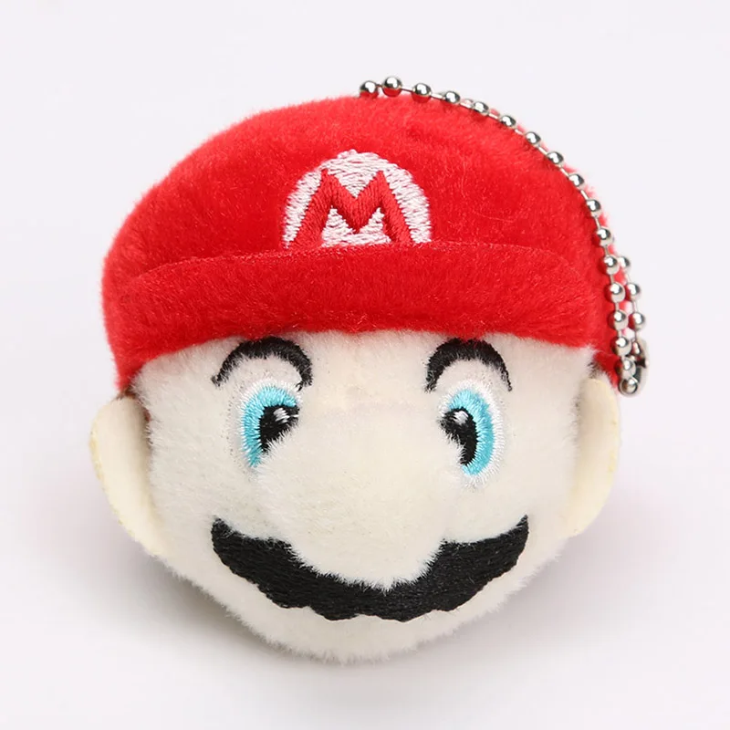 4 шт./лот 6-16 см Super Mario Bros Плюшевые игрушки плюшевые куклы мягкая игрушка сумка подвеска брелок kigs подарок
