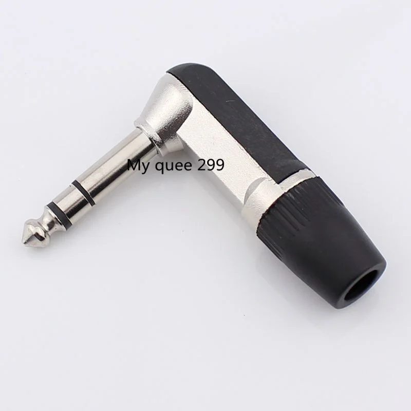 The 90-degree Angle of the double channel 6.5 plug welding head microphone connector bend | Обустройство дома